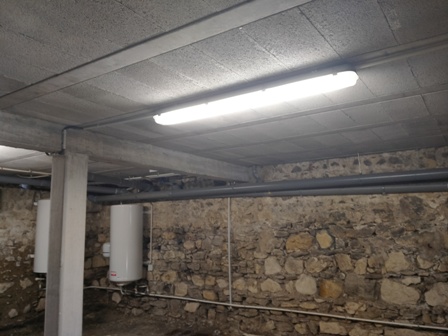 Avant isolation plancher bas La Buisse